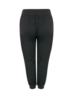Yours Curve Black Basic Cuffed Joggers Best