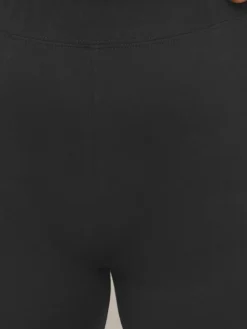 Yours Curve Flare Leggings Black Discount