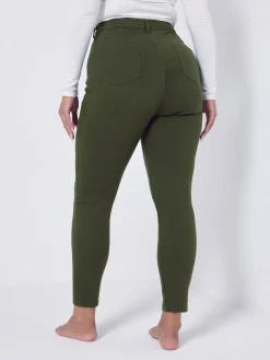 Yours Curve Green Grace Jeggings