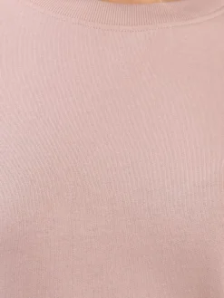 Yours Curve Basic Sweatshirt Pink Clearance