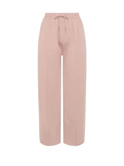Yours Curve Wide Leg Joggers Pink New